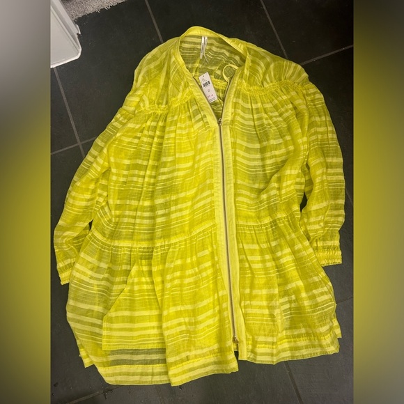 NWT Yellow Anthropologie Dress - XS - Picture 4 of 4